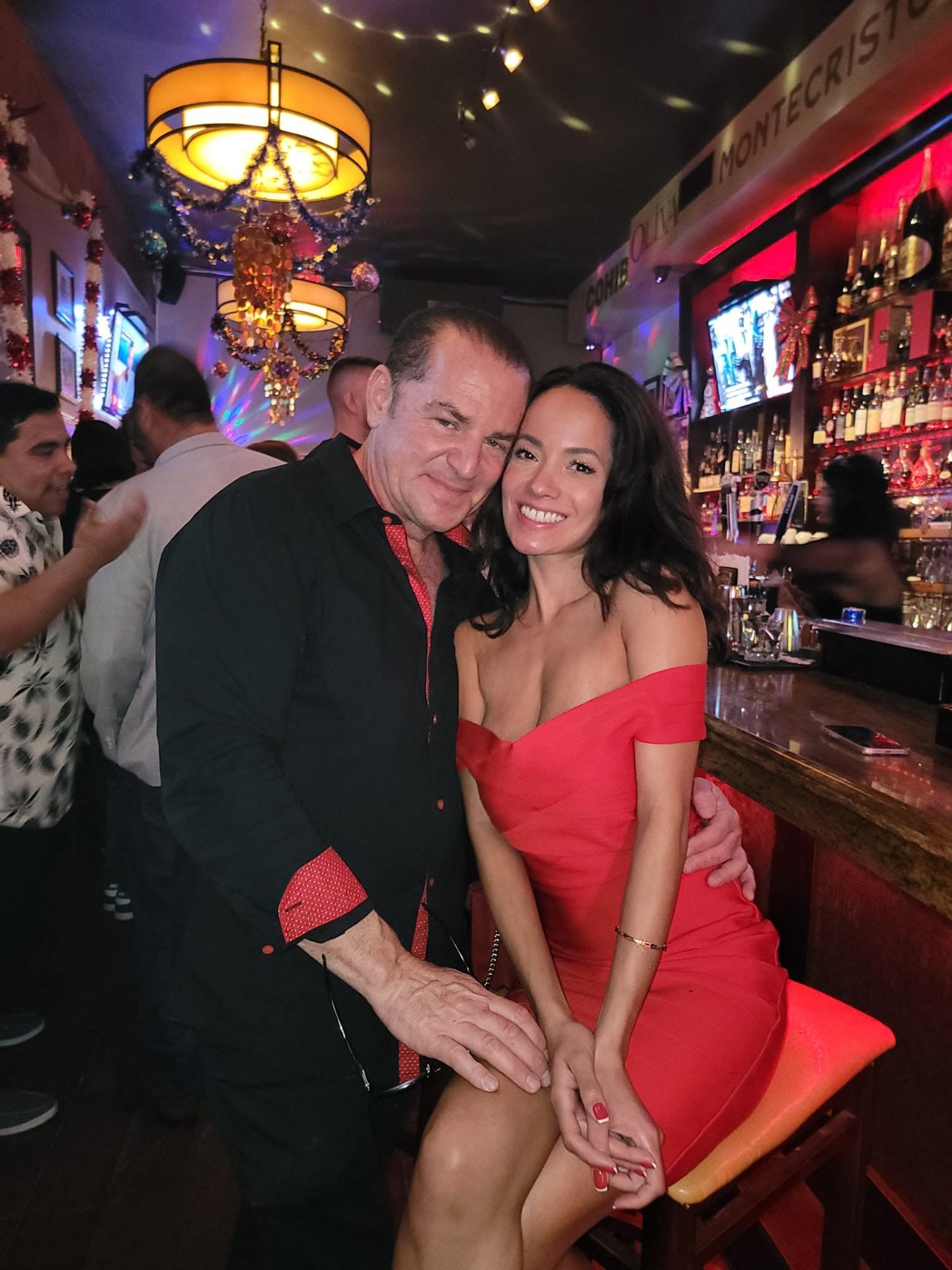 Night at the bar